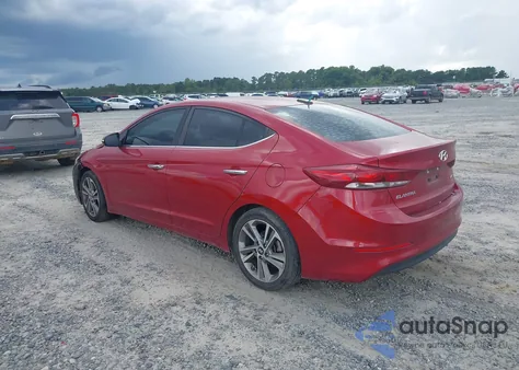 2017 Hyundai Elantra Limited z USA, uszkodzony, nr VIN KMHD84LF1HU263700